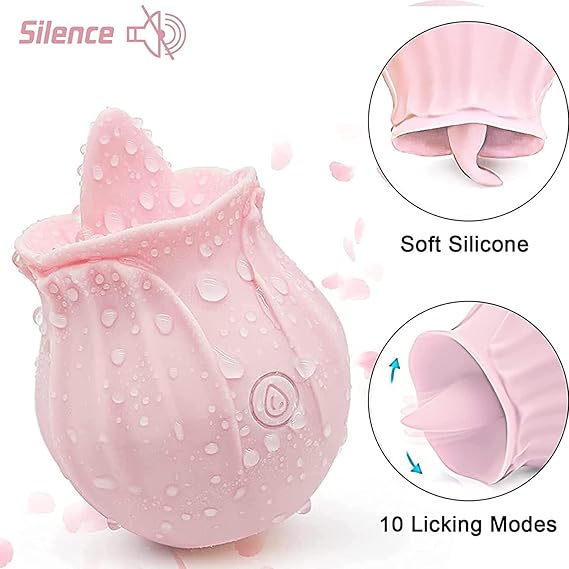 Rose Licking Massager