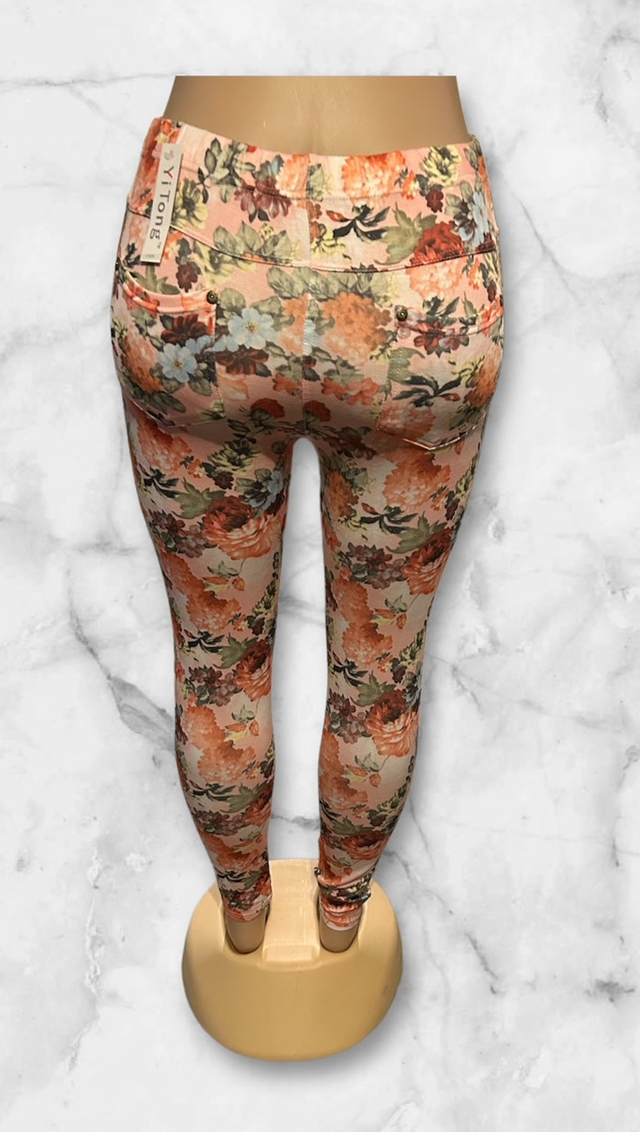 Flower Jeggings