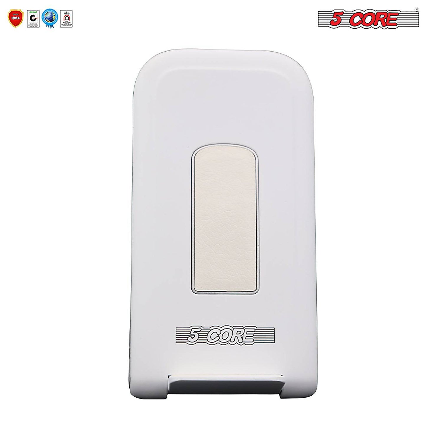 5 Core Wireless Charger 10W Max Fast Wireless Charging Pad Glass Top