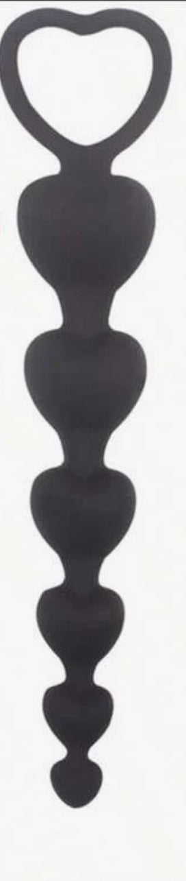 Heart Shaped Anal Beads