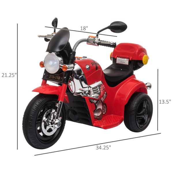 Electric Motorcycle Ride On Toy Battery Powered Motorbike